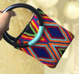 Colombian Unique Peyón Handbag/Purse/Clutch- Unique Design |Handmade